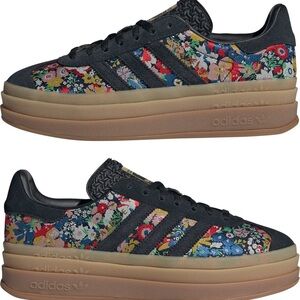 Limited edition! Liberty London x adidas women’s Gazelle Bold 'Floral Embroidery